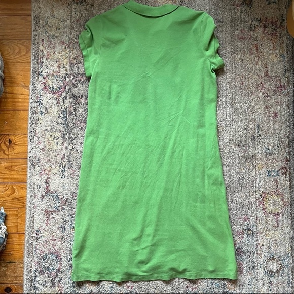 Lands End Mesh Cotton Short Sleeved Dress - Tennis Dress - Picture 5 of 6